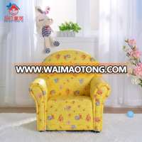 New technical kids leather sofa and children sofa chair with luminous leather of kids sofa